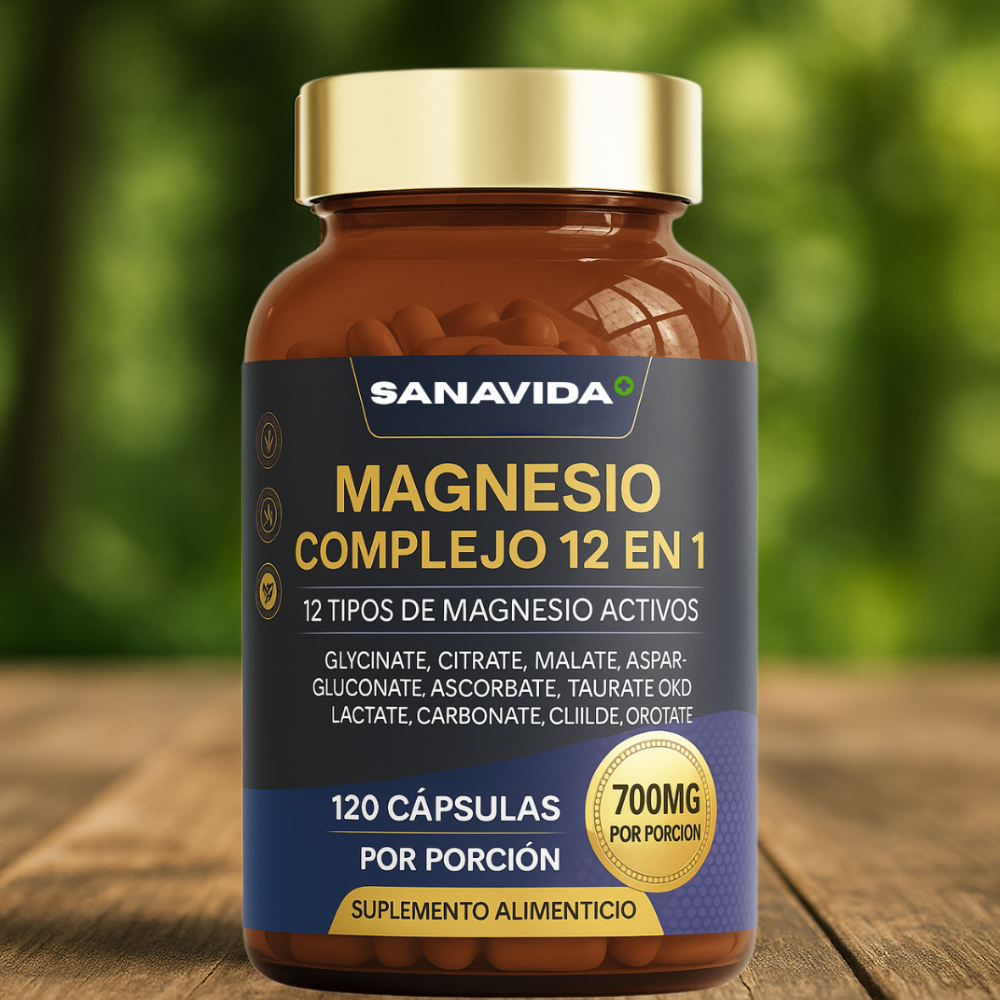 Suplemento de 12-en-1 Magnesio